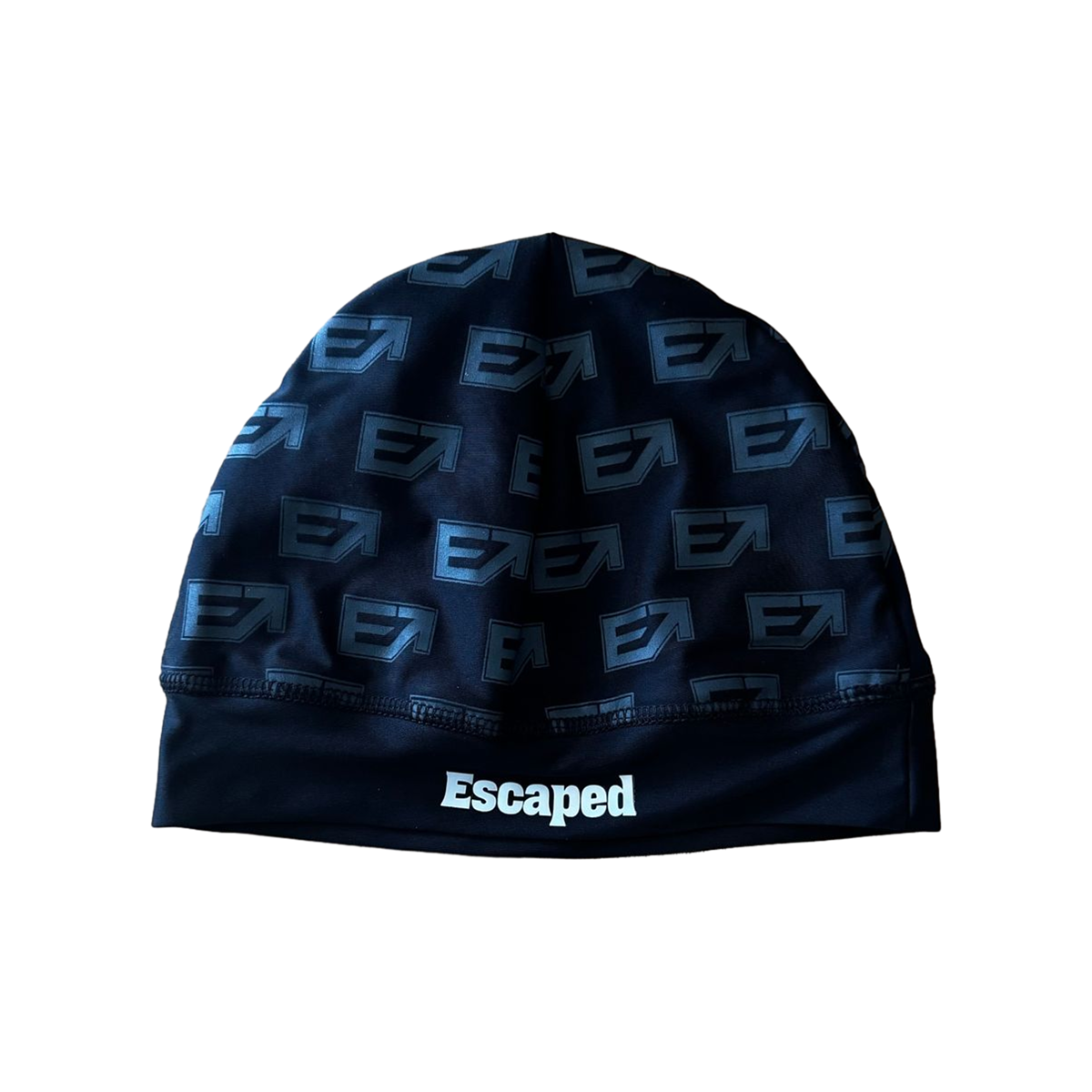 Escaped Black on Black Skull Cap