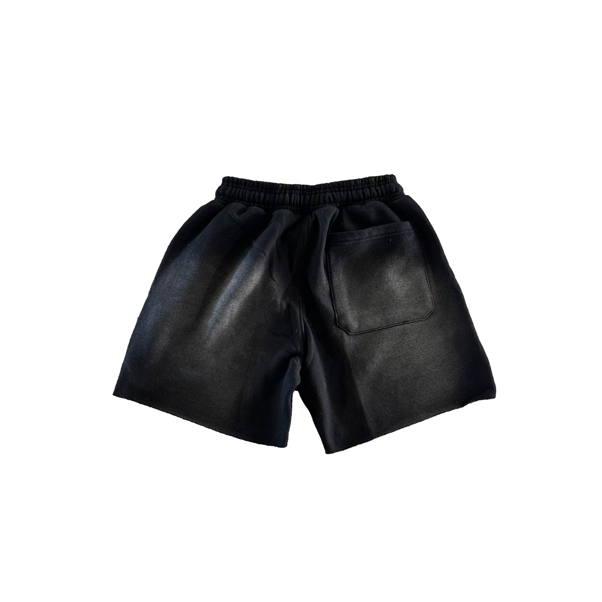 Escaped Black Acid Wash "27" Shorts
