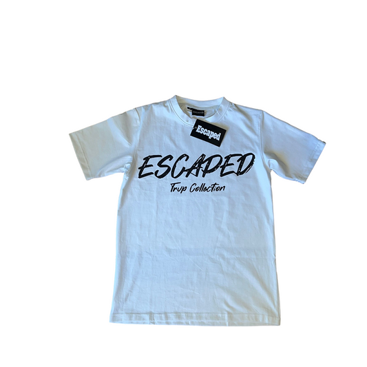 White Escaped Trvp Collection Tee