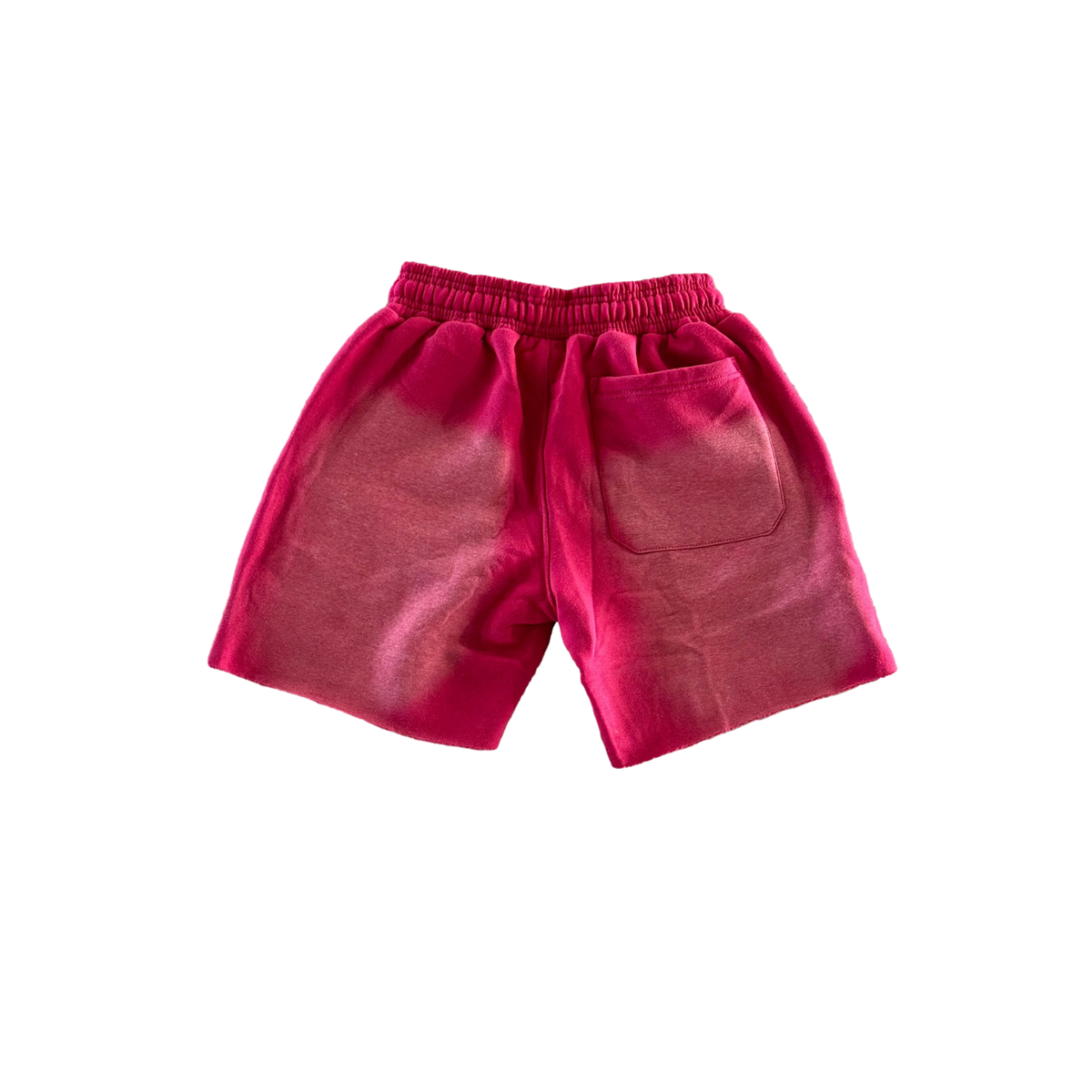 Pink Acid Wash Escaped "27" Shorts